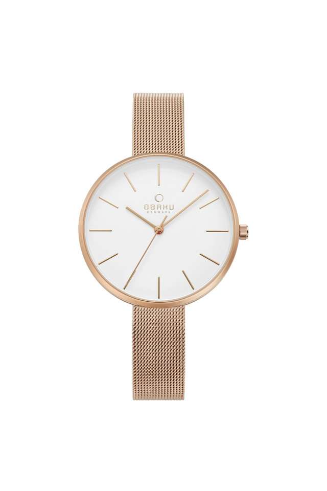 Womens-Viol-Rose-Silver-Dial-Stainless-Steel-Analog-Watch---V211LXVIMV
