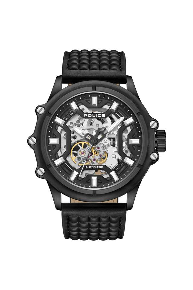 Automatic-48-mm-Black-Dial-Leather-Analogue-Watch-for-Men---PLPEWGE1601801