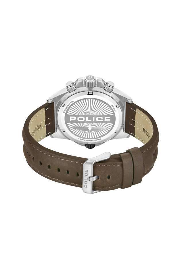 Newness-FW24-Quartz-46-mm-Green-Dial-Leather-Wrist-Watch-for-Men---PLPEWGF0054501