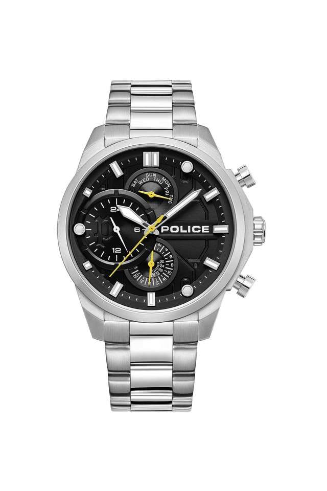 Spring-Collection-44-mm-Black-Dial-Metal-Analogue-Wrist-Watch-for-Men---PLPEWGK0039204