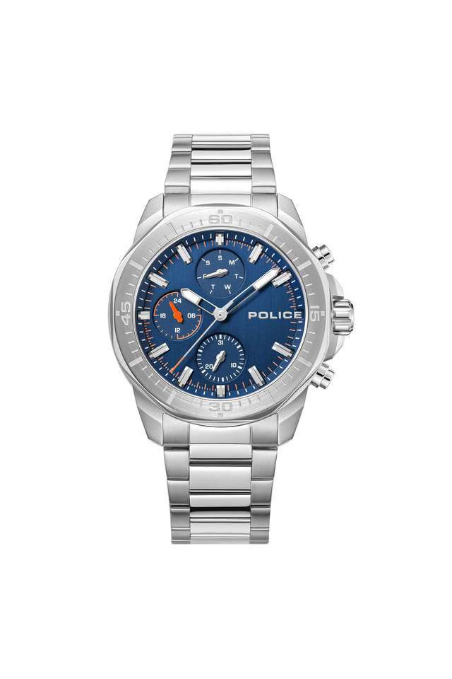 Quartz-43-mm-Blue-Dial-Stainless-Steel-Analogue-Watch-For-Men---PLPEWGK0039905