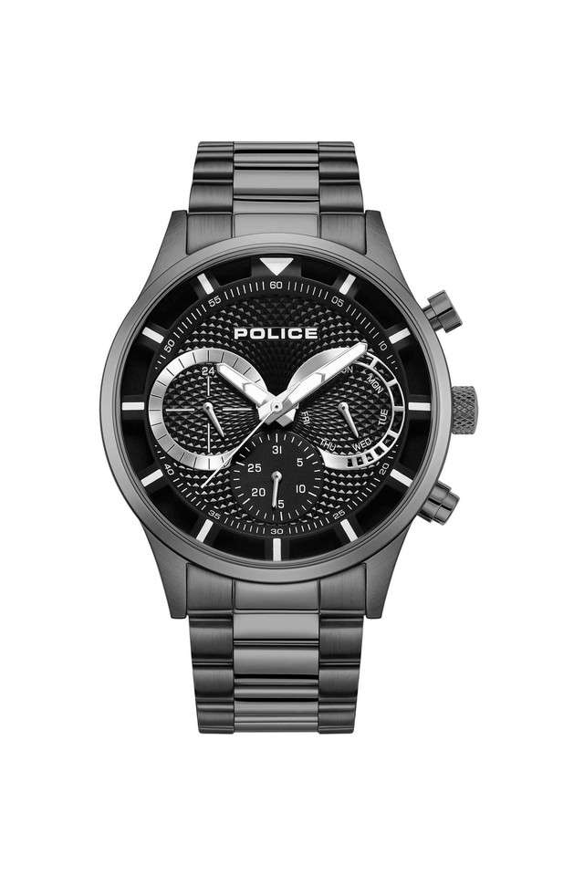 Spring-Collection-43-mm-Black-Dial-Metal-Analogue-Wrist-Watch-for-Men---PLPEWGK0040301