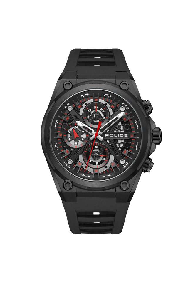 Newness-FW24-Quartz-45-mm-Black-Dial-Silicone-Wrist-Watch-for-Men---PLPEWGQ0054303