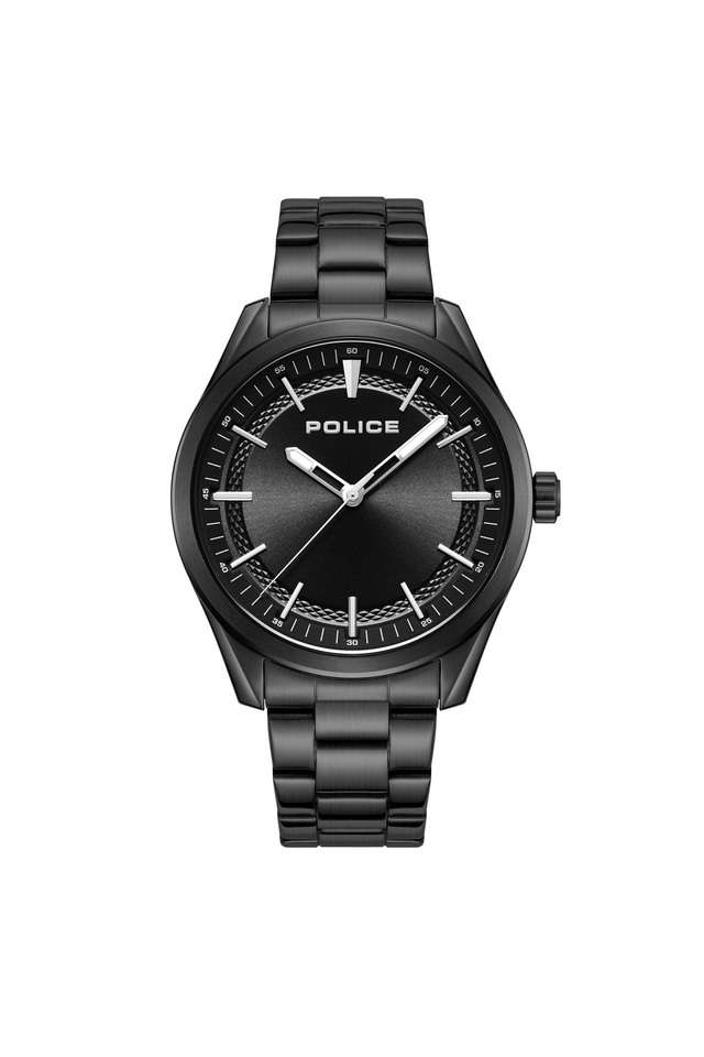 Mens-42-x-48.5-mm-Grille-Black-Dial-Stainless-Steel-Watch