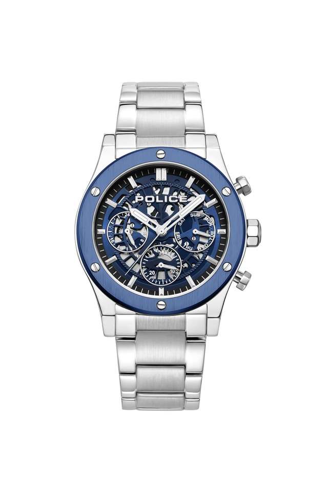 Knotty-Quartz-42-mm-Blue-Dial-Stainless-Steel-Analog-Watch-for-Men