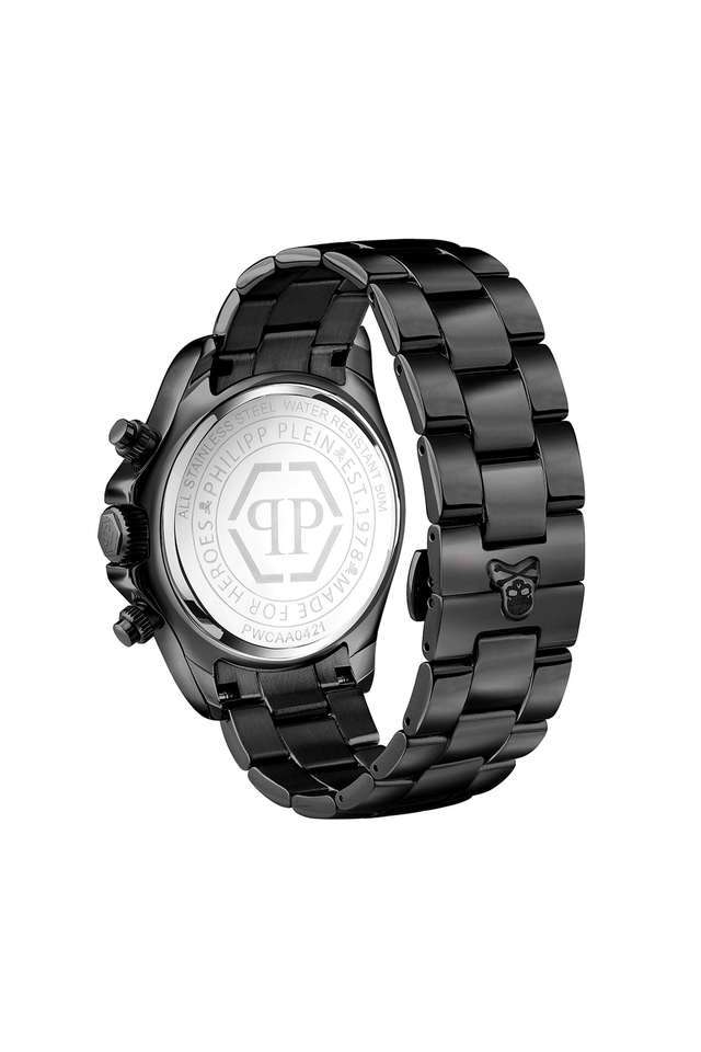 Nobile-43-mm-Black-Metal-Analogue-Watch-For-Men---PWCAA0421