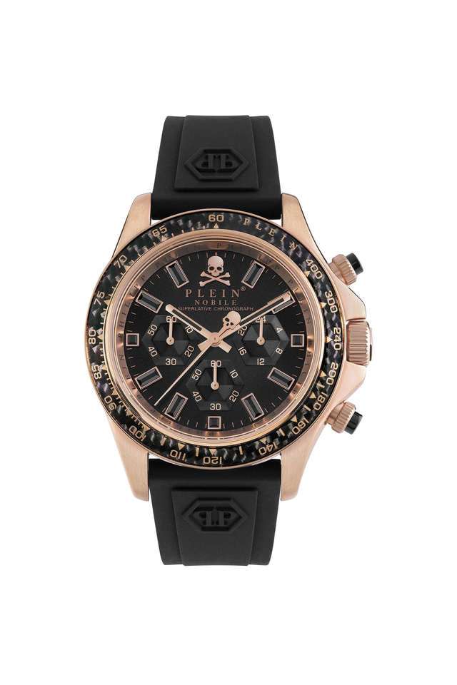 43.5-x-52.50-mm-Black-Silicone-Analogue-Watch-For-Men---PWVAA0623