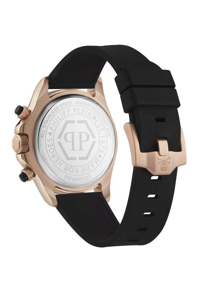 43.5-x-52.50-mm-Black-Silicone-Analogue-Watch-For-Men---PWVAA0623