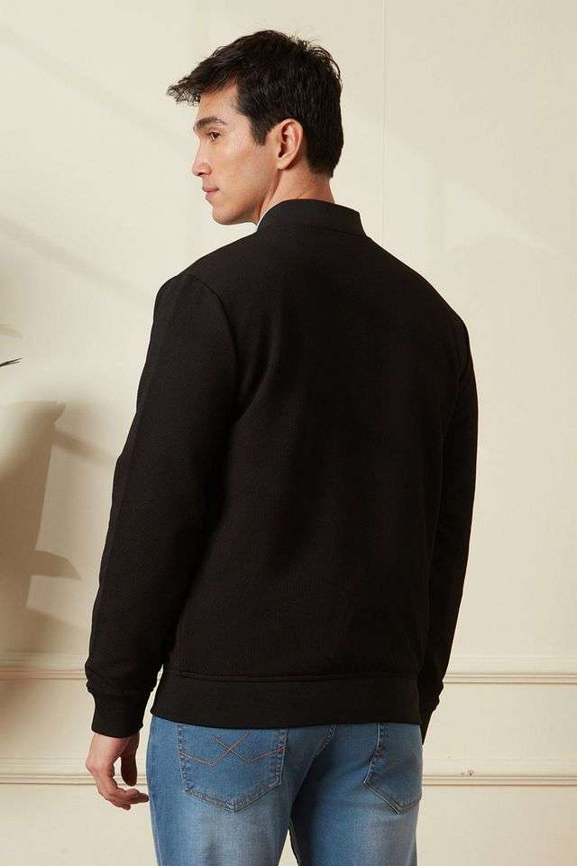 Solid-Nylon-Slim-Fit-Men-s-Casual-Jacket