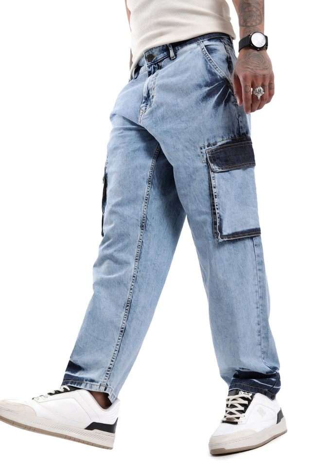 Light-Wash-Cotton-Regular-Fit-Men-s-Jeans