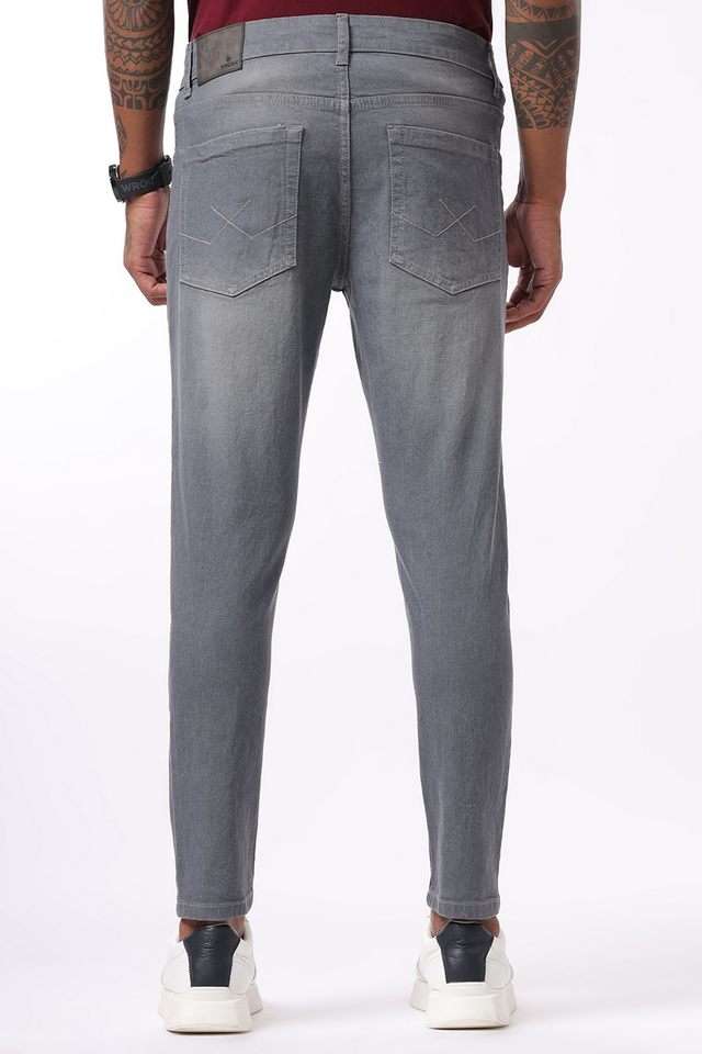 Grey Jeans Wrogn Jeans Official Website Buy Wrogn Grey Light