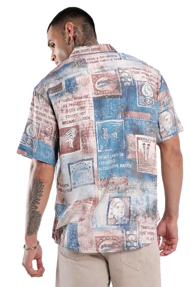 Printed-Viscose-Regular-Fit-Men-s-Casual-Shirt