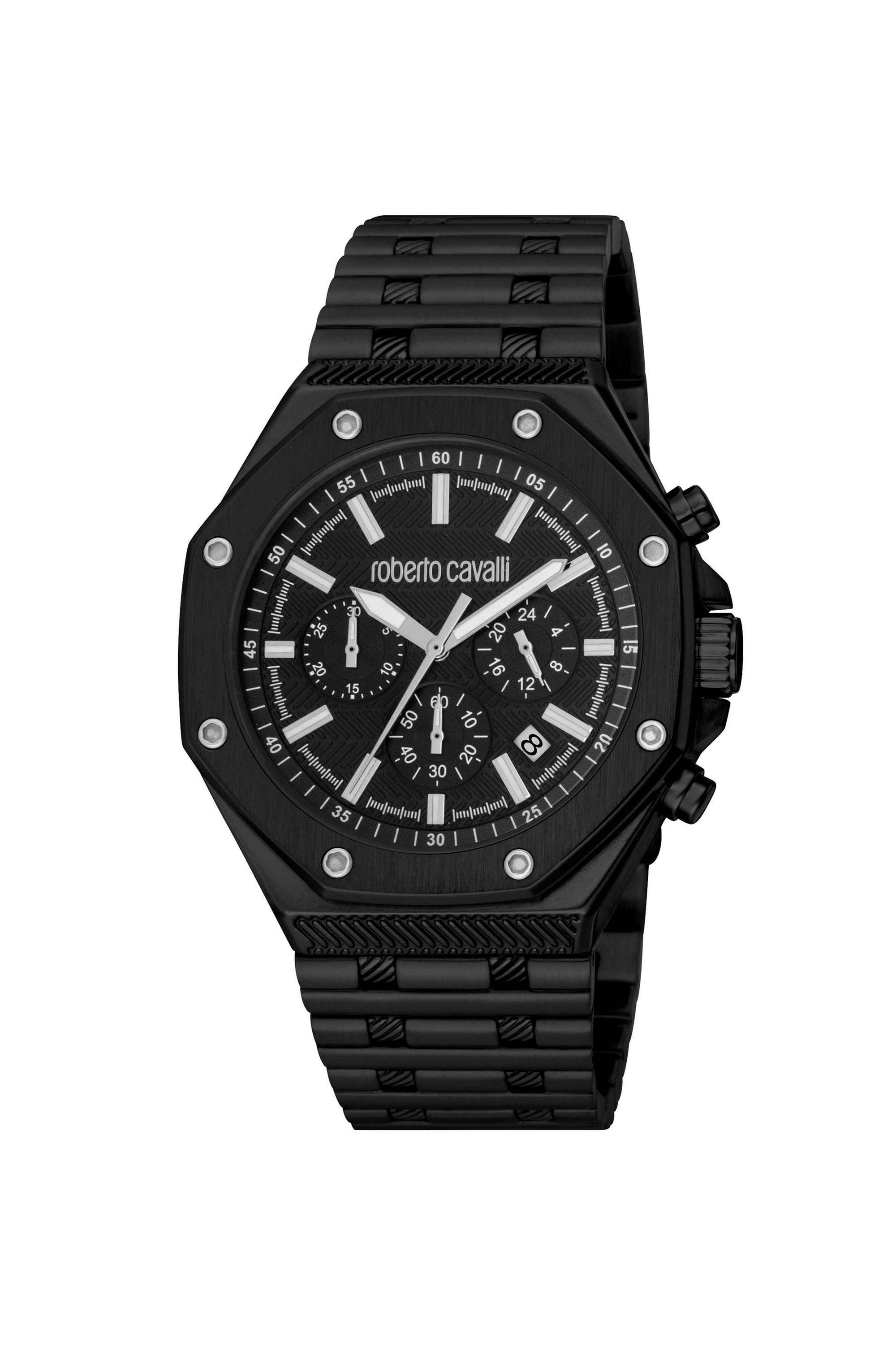 43-mm-Black-Dial-Stainless-Steel-Analogue-Watch-For-Men---RC5G047M0075