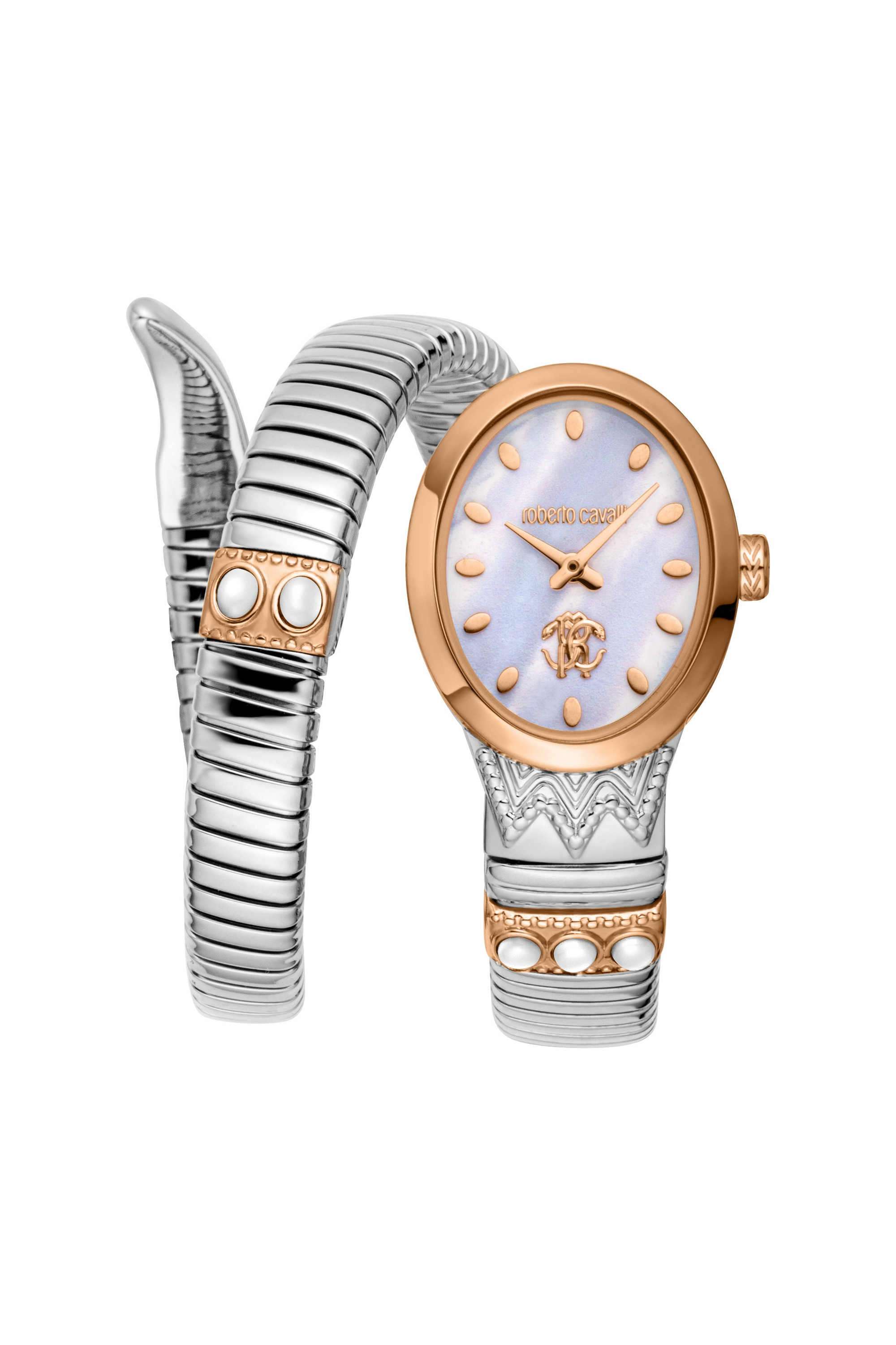 Serpente-Ornato-22.5x34-mm-White-MOP-Dial-Stainless-Steel-Analogue-Watch-For-Women---RC5L104M0065