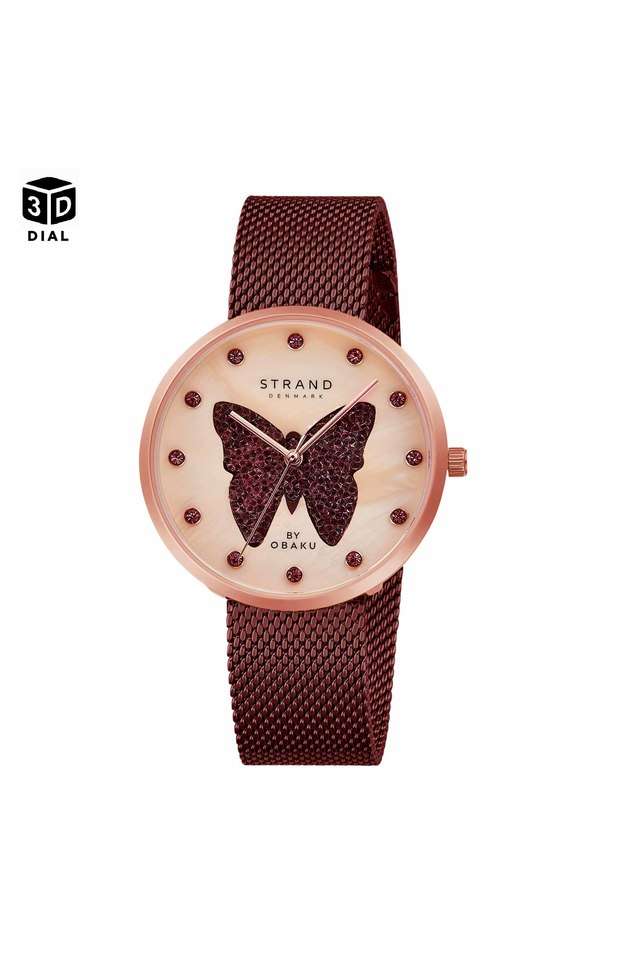 Womens-35-mm-Sparkling-Butterfly-Rose-Gold-Dial-Stainless-Steel-Analogue-Watch---S700LHVVMD-DBD
