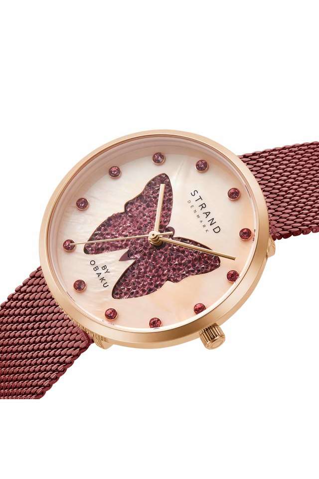 Womens-35-mm-Sparkling-Butterfly-Rose-Gold-Dial-Stainless-Steel-Analogue-Watch---S700LHVVMD-DBD