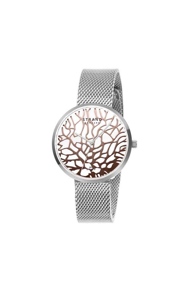 Womens-35.2-mm-Tangle-Steels-Silver-Dial-Stainless-Steel-Analogue-Watch---S700LXCIMC-DTB
