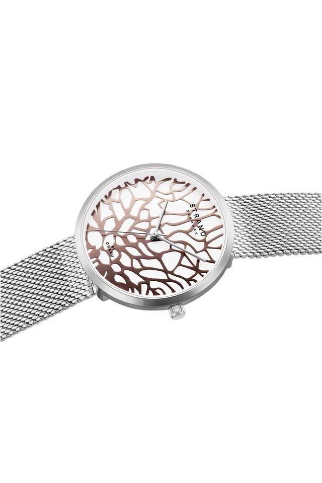 Womens-35.2-mm-Tangle-Steels-Silver-Dial-Stainless-Steel-Analogue-Watch---S700LXCIMC-DTB