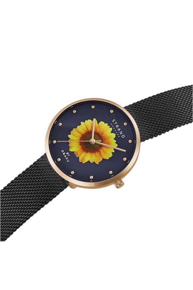 Womens-35-mm-Sunflower-Night-Black-Dial-Stainless-Steel-Analogue-Watch---S700LXVBMB-DS