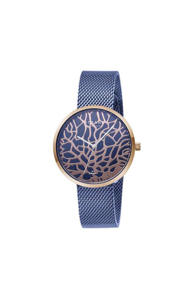 Womens-35-mm-Tangle-Ocean-Blue-Dial-Stainless-Steel-Analogue-Watch---S700LXVLML-DTG