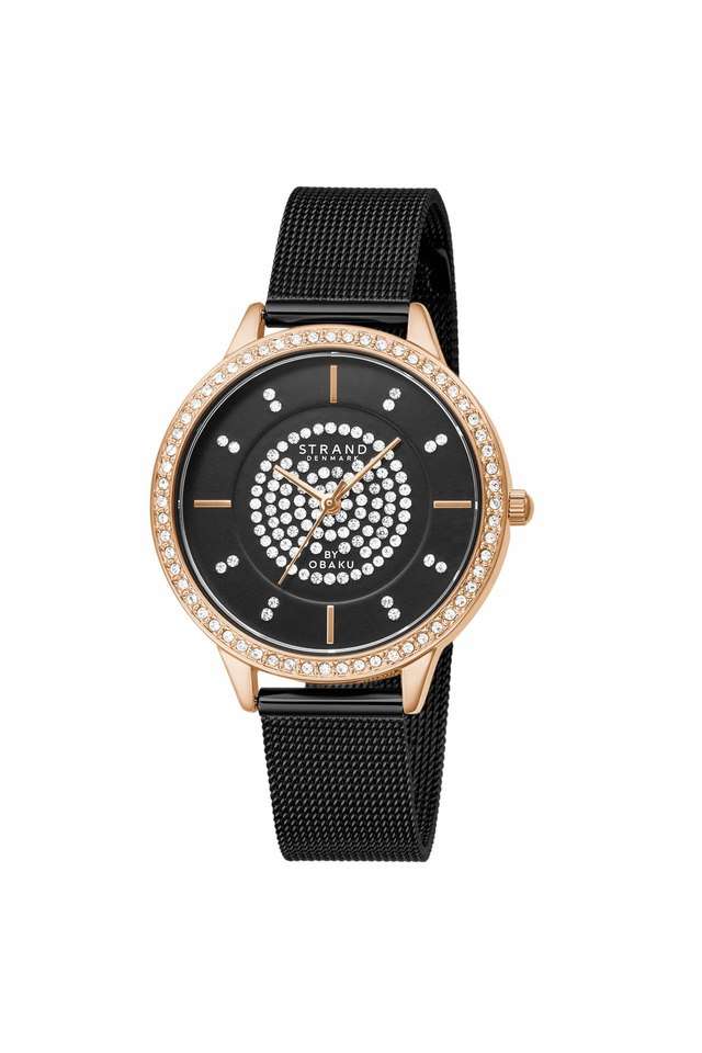 Womens-34-mm-Fjord-Black-Dial-Stainless-Steel-Analogue-Watch---S711LXVBMB