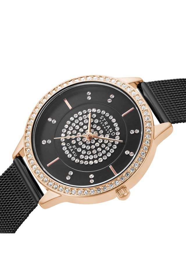 Womens-34-mm-Fjord-Black-Dial-Stainless-Steel-Analogue-Watch---S711LXVBMB