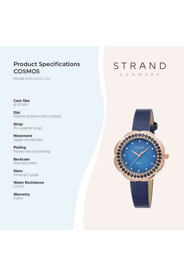 Cosmos-Royal-35-mm-Blue-Dial-Leather-Analog-Watch-For-Women---S735LXVLVL-CSL