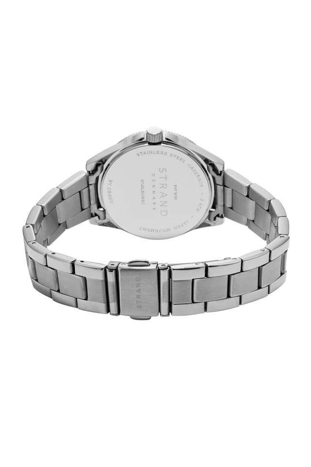 Bay-Mini-Ore-38.5-mm-Black-Dial-Stainless-Steel-Analogue-Watch-for-Men---S745LMCBSC