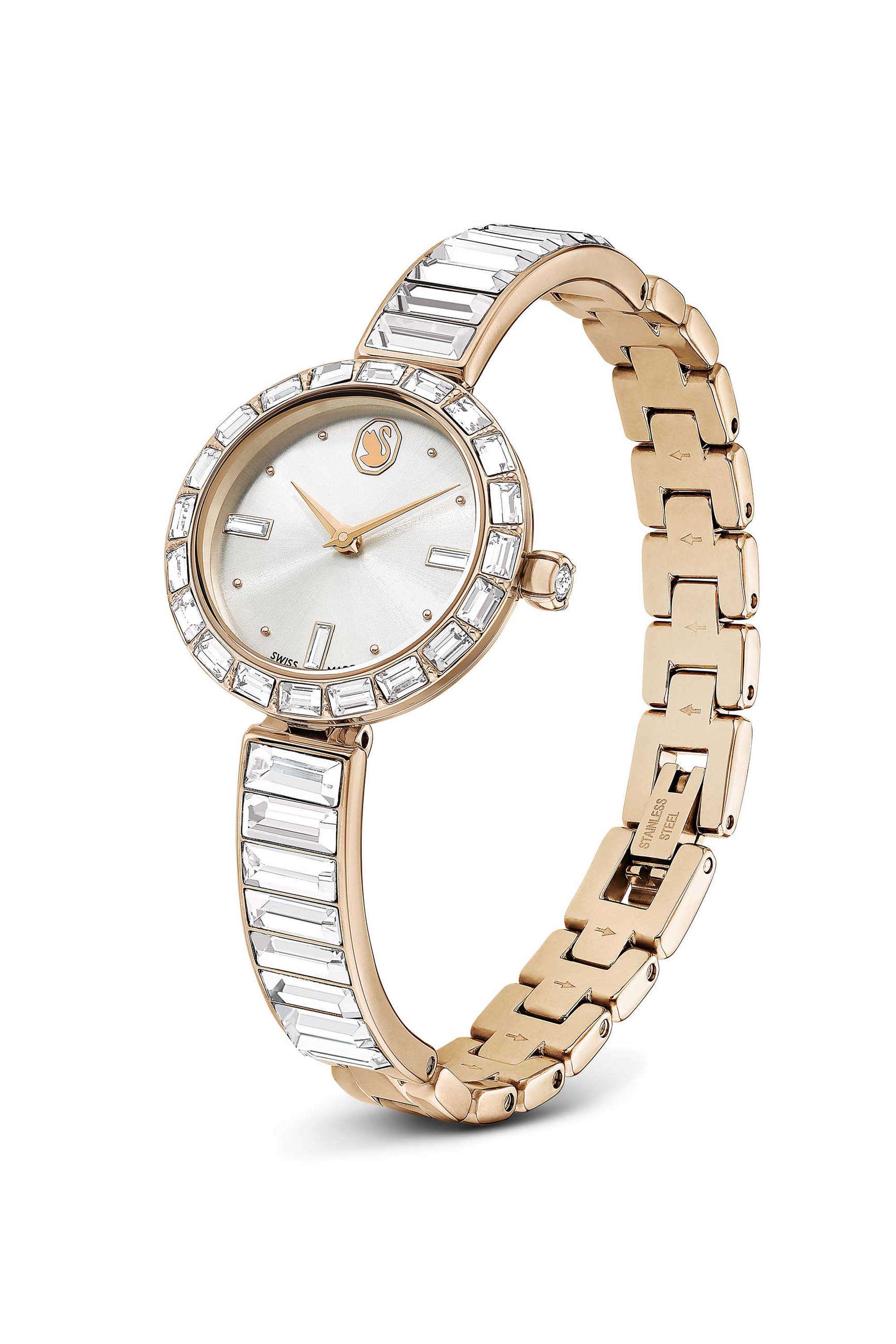 Matrix-Bangle-25-x-25-mm-White-Dial-Analogue-Watch-For-Women---5677484
