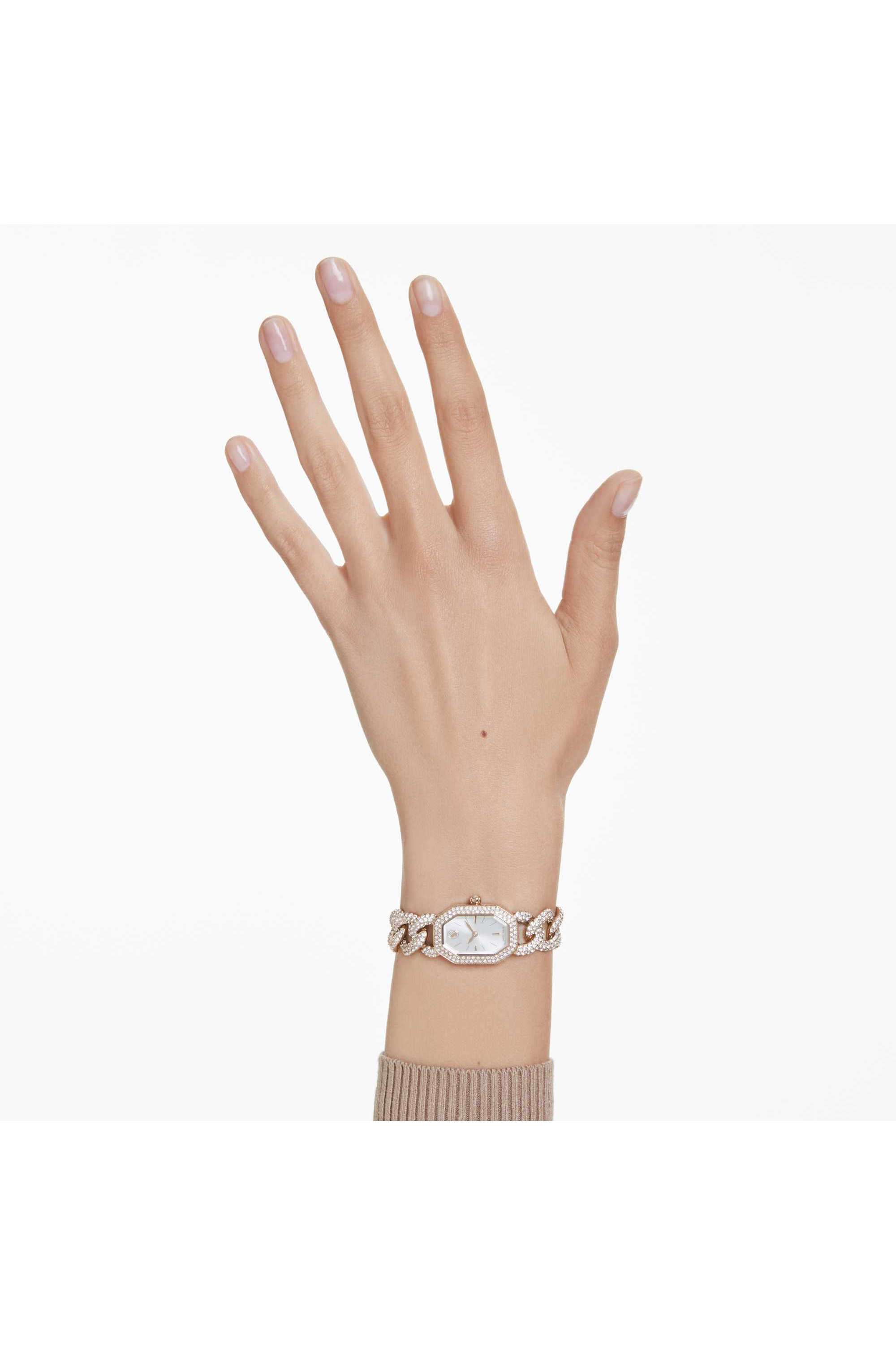 Buy Swarovski White Dextera Women's Analog Quartz Watch - Gold
