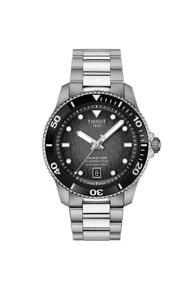 Seastar-1000-Powermatic-80-40-mm-Black-Dial-Stainless-Steel-Analogue-Wrist-Watch-for-Men