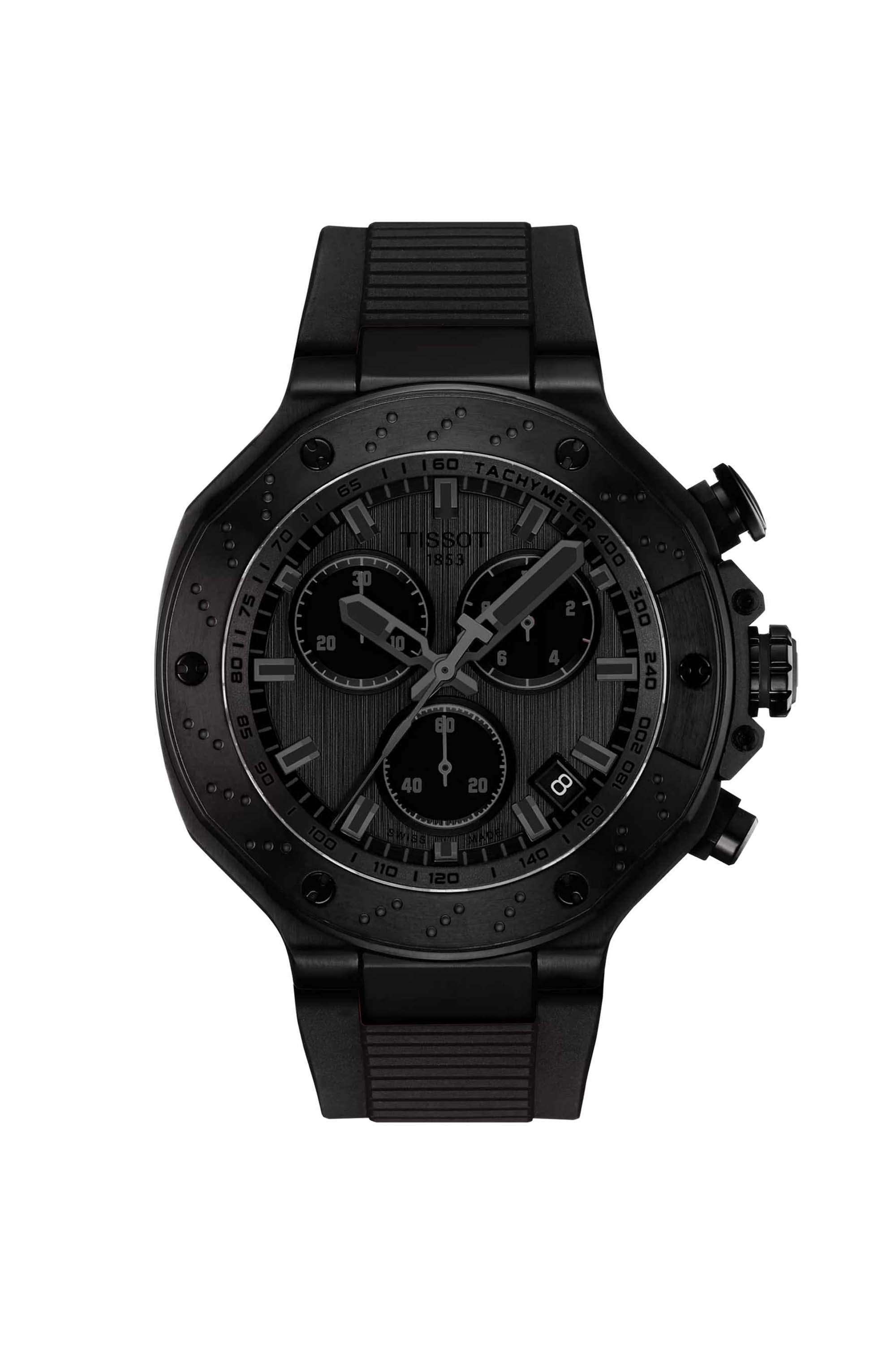 Sport-T-Race-45-mm-Dark-grey-Dial-Silicone-Analogue-Watch-For-Men---T1414173706100