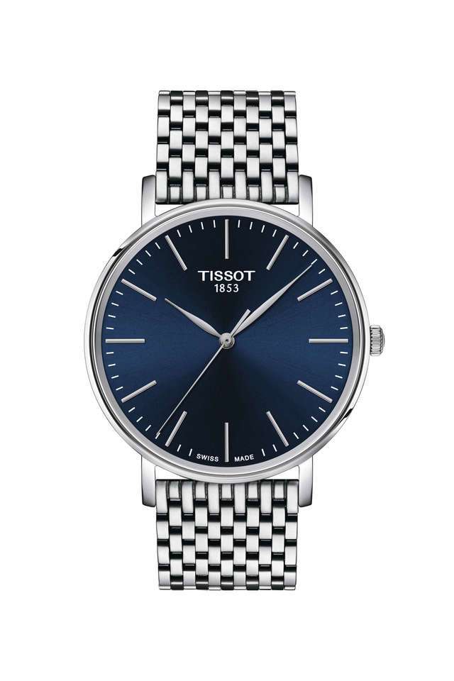 T-Classic-40-mm-Blue-Stainless-steel-Analog-Watch-For-Women---T1434101104100