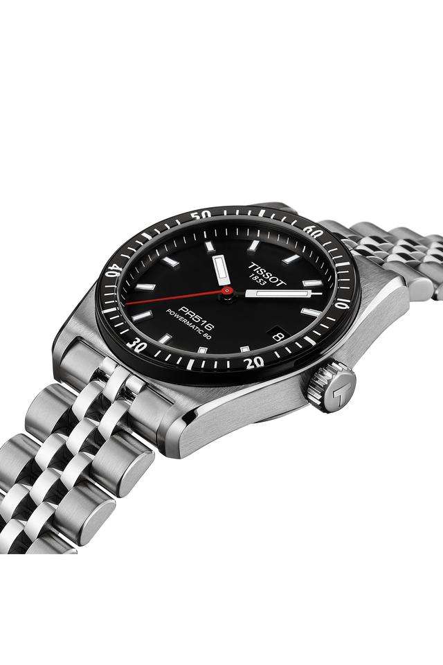 PR516-Powermatic-80-37-mm-Black-Dial-Stainless-Steel-Analogue-Wrist-Watch-for-Men---T1494071105100