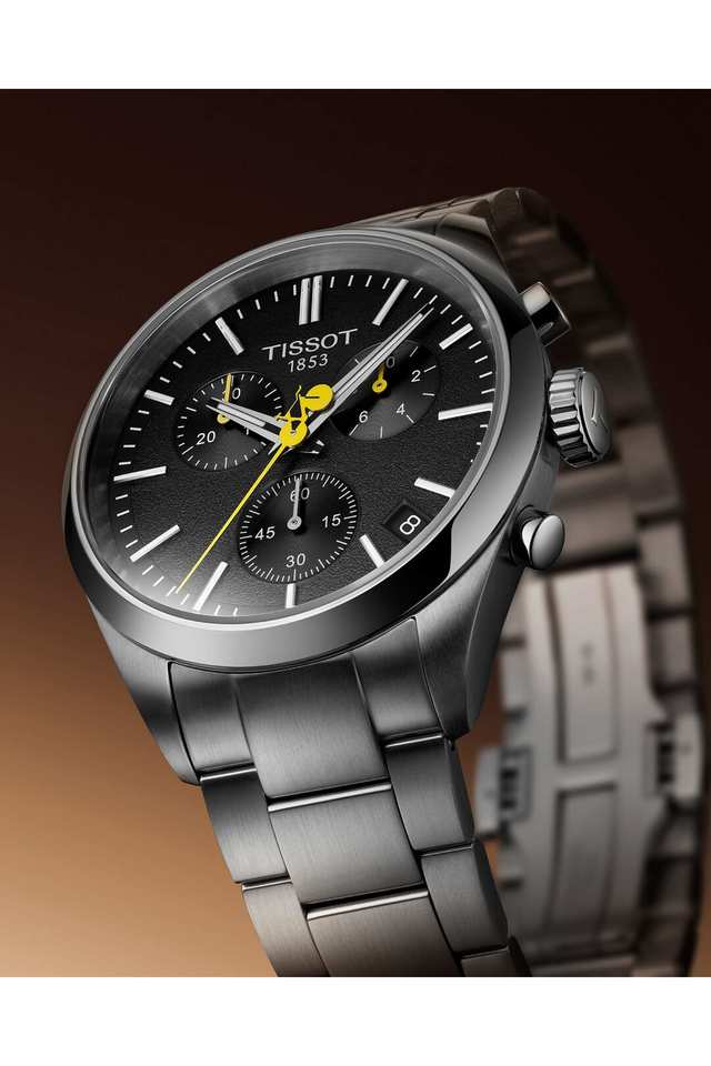 PR-100-Tour-de-France-40-mm-Black-Dial-Stainless-Steel-Chronograph-Watch-for-Men---T1504171105100