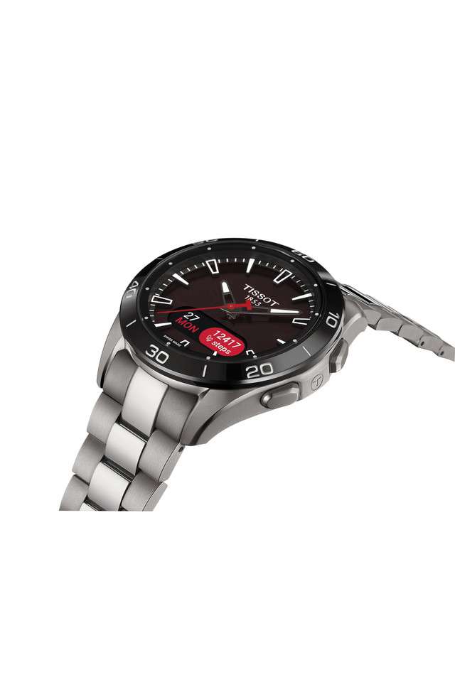 T-Touch-Connect-Sport-43-mm-Black-Dial-Metal-Analog-Digital-Wrist-Watch-for-Men