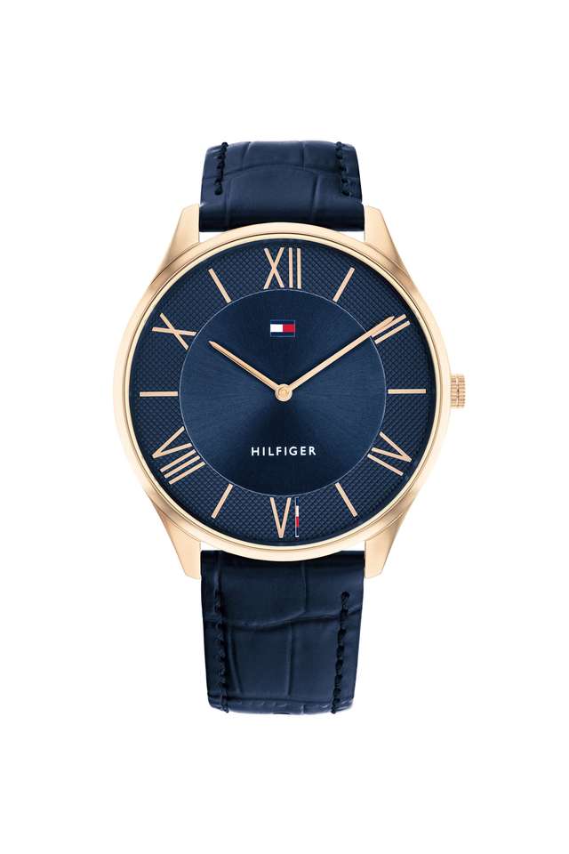 Becker-43-MM-Navy-Leather-Analog-Watch-For-Men---TH1710517