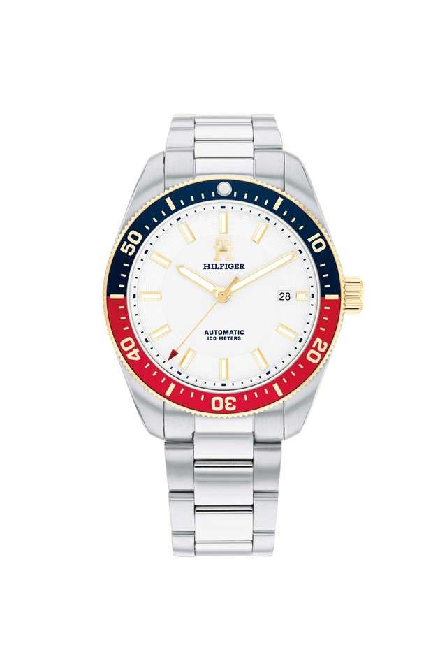 Mechanical-Hand-Wind-40-mm-Green-Dial-Stainless-Steel-Analogue-Watch-for-Men---TH1710551W