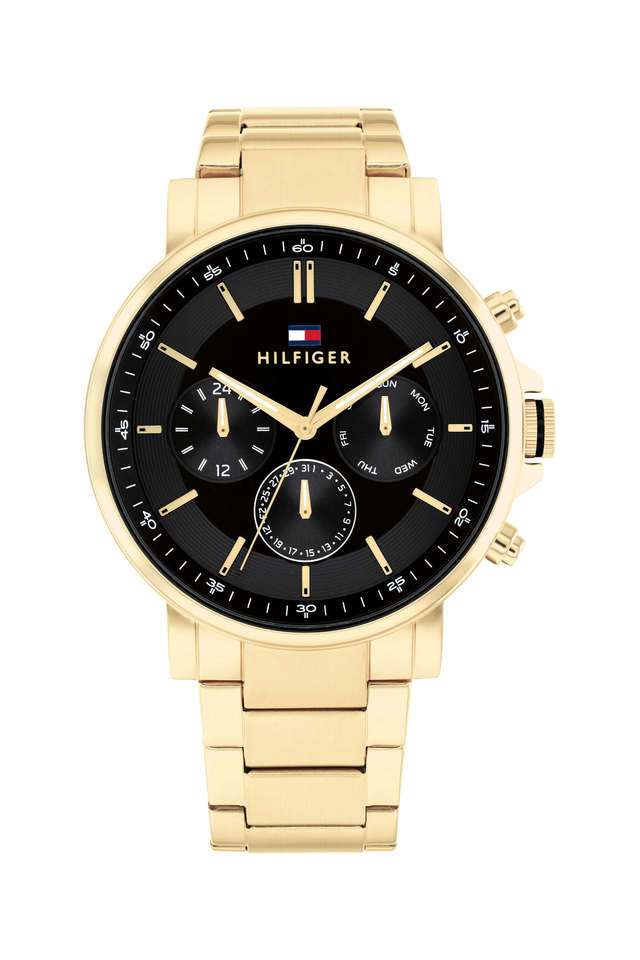 Tyson-44-mm-Black-Dial-Stainless-Steel-Analogue-Watch-For-Men---TH1710589