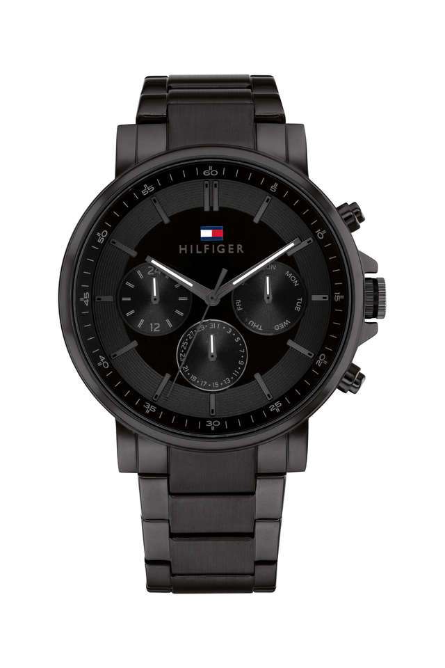 Tyson-44-mm-Black-Dial-Stainless-Steel-Analogue-Watch-For-Men---TH1710590