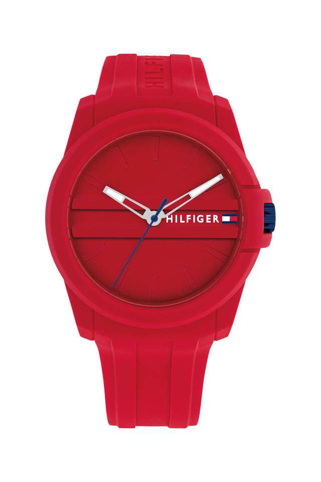 Austin-44-mm-Red-Dial-Silicone-Analogue-Watch-For-Men---TH1710598W
