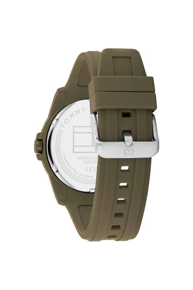 Austin-44-mm-Green-Dial-Silicone-Analogue-Watch-For-Men---TH1710599W