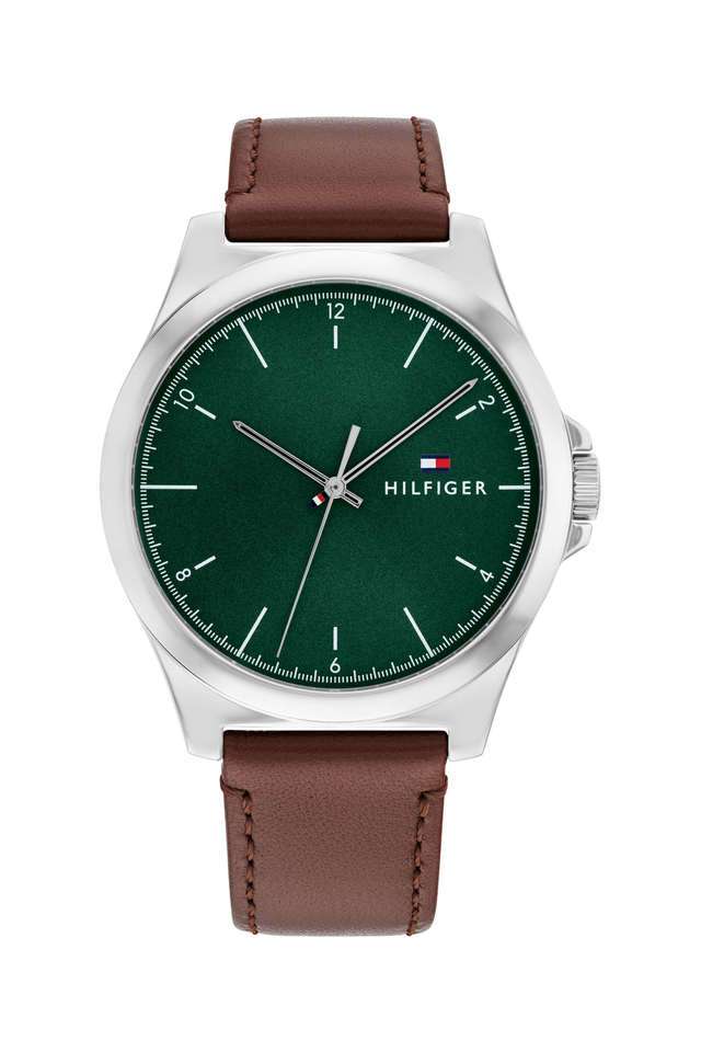 Norris-43-mm-Green-Dial-Leather-Analogue-Watch-For-Men---TH1710602
