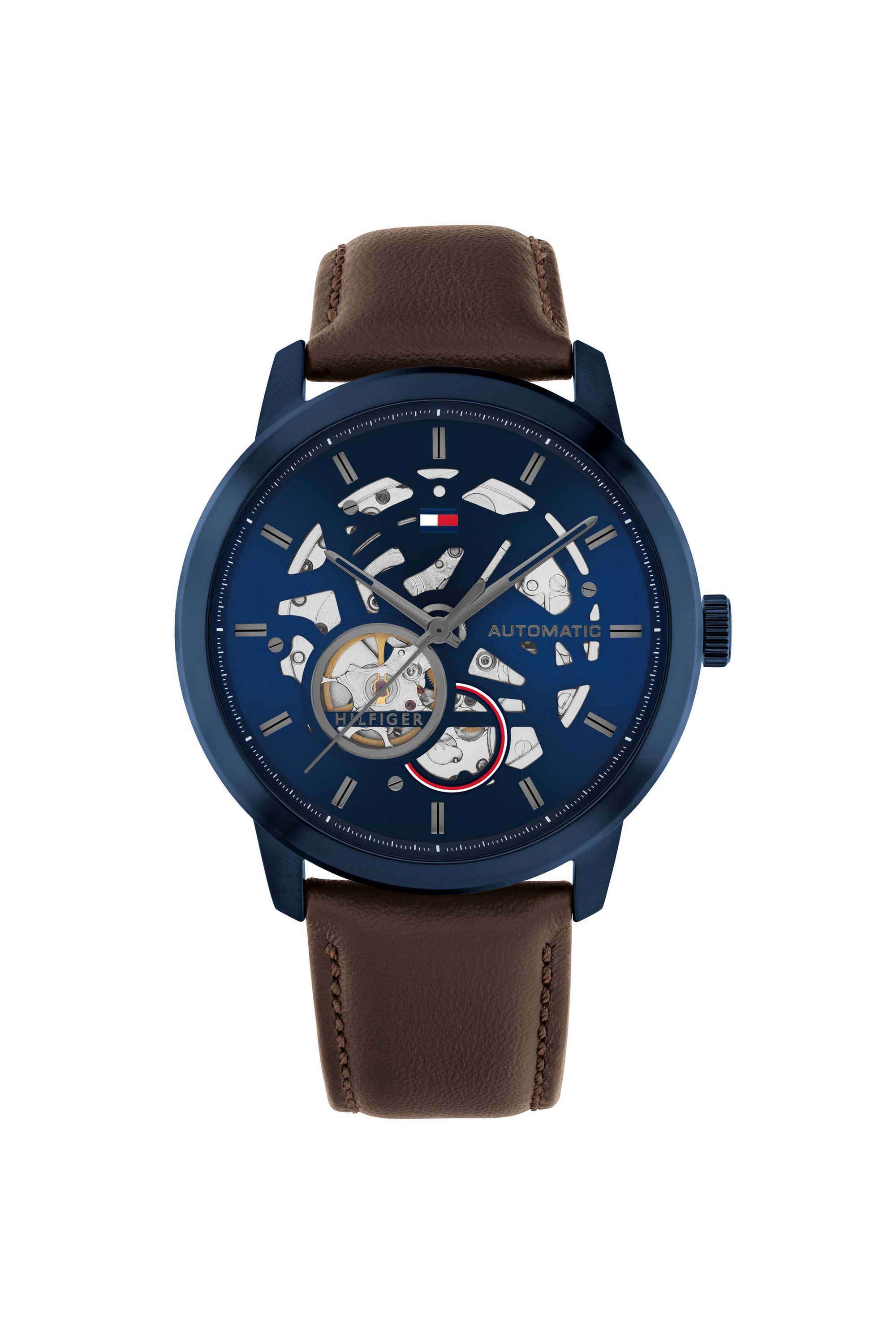 Henry-43-mm-Blue-Dial-Leather-Analogue-Watch-For-Men---TH1710660W