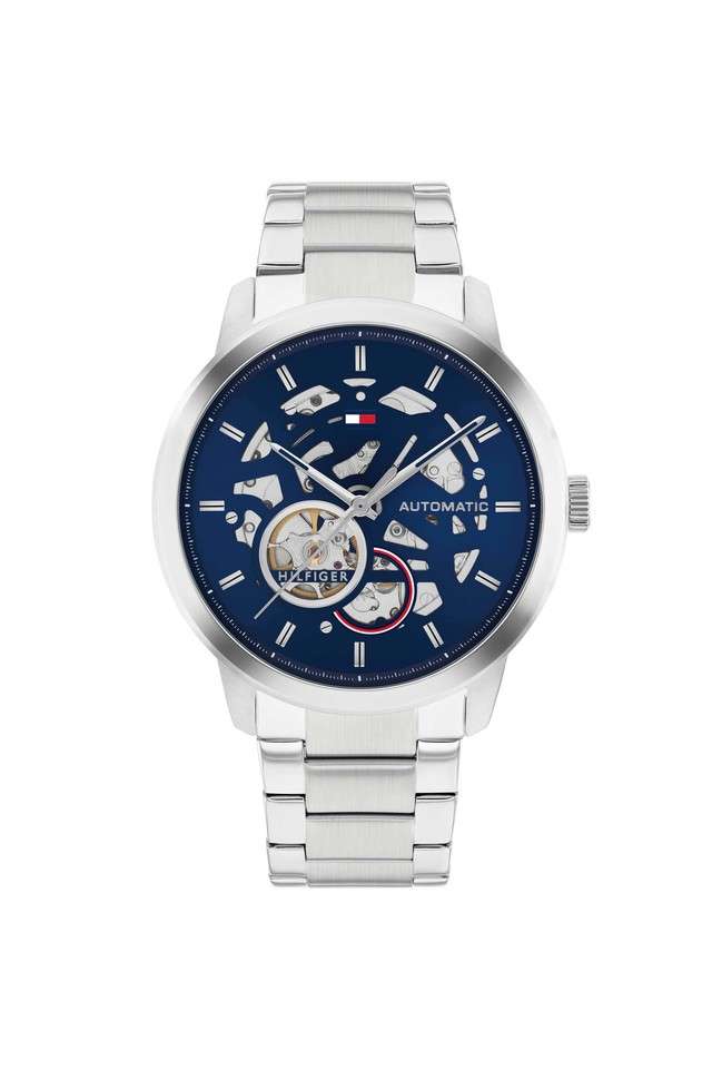 Automatic-43-mm-Blue-Dial-Stainless-Steel-Analogue-Watch-for-Men---TH1710661