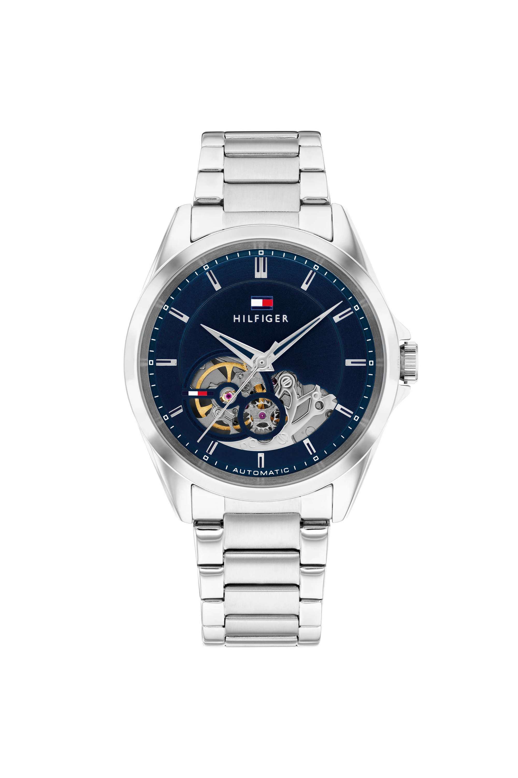 BAKER-39-mm-Blue-Dial-Stainless-Steel-Analogue-Watch-For-Men---TH1710716W