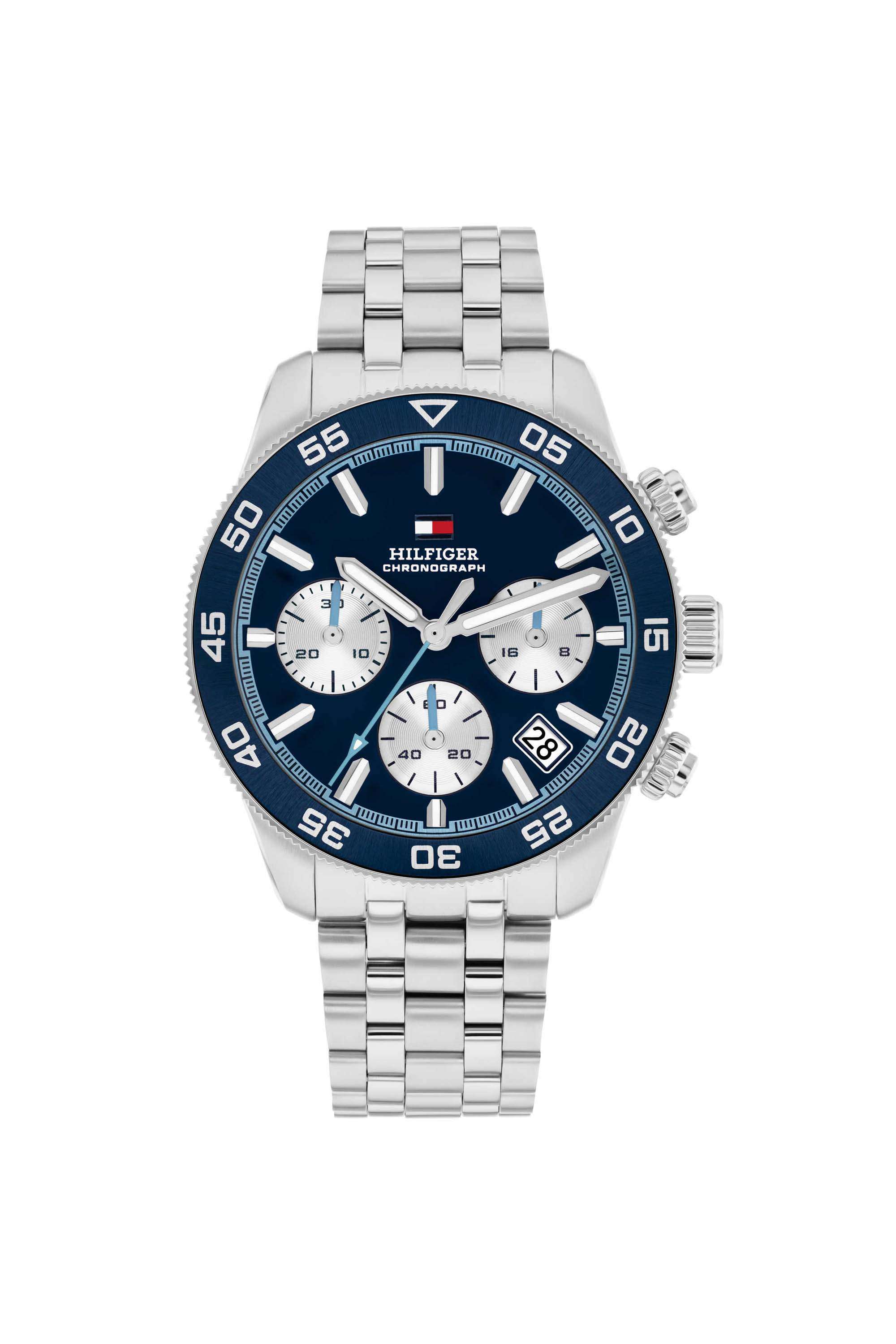 TH85-41-mm-Blue-Dial-Stainless-Steel-Chronograph-Watch-For-Men---TH1710743W