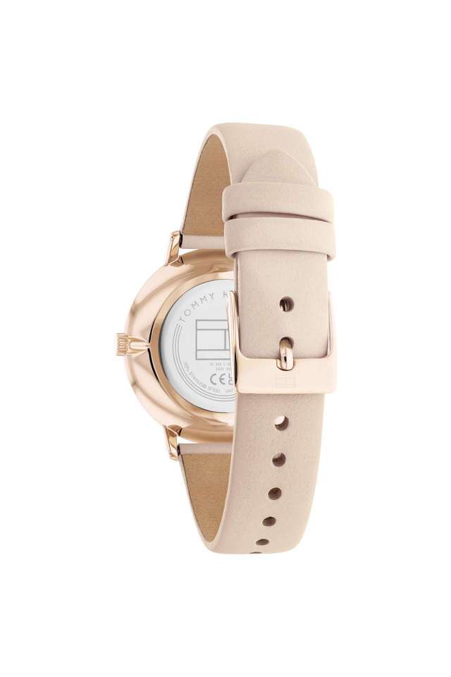 Tea-Le-35-MM-Carnation-Gold-Leather-Analog-Watch-For-Women---TH1782602