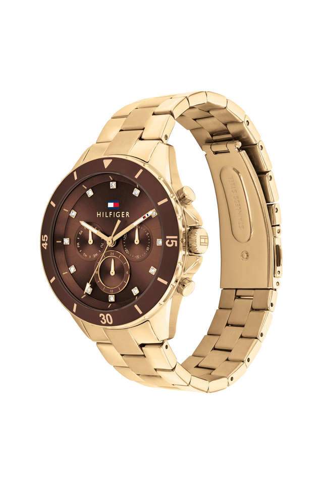 Drop2-40-mm-Brown-Dial-Stainless-Steel-Analogue-Wrist-Watch-for-Women---TH1782709