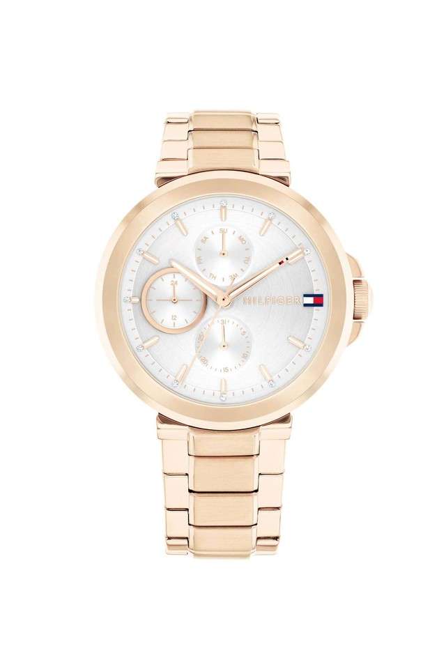 Quartz-38-mm-Silver-Dial-Stainless-Steel-Analogue-Watch-for-Women---TH1782756